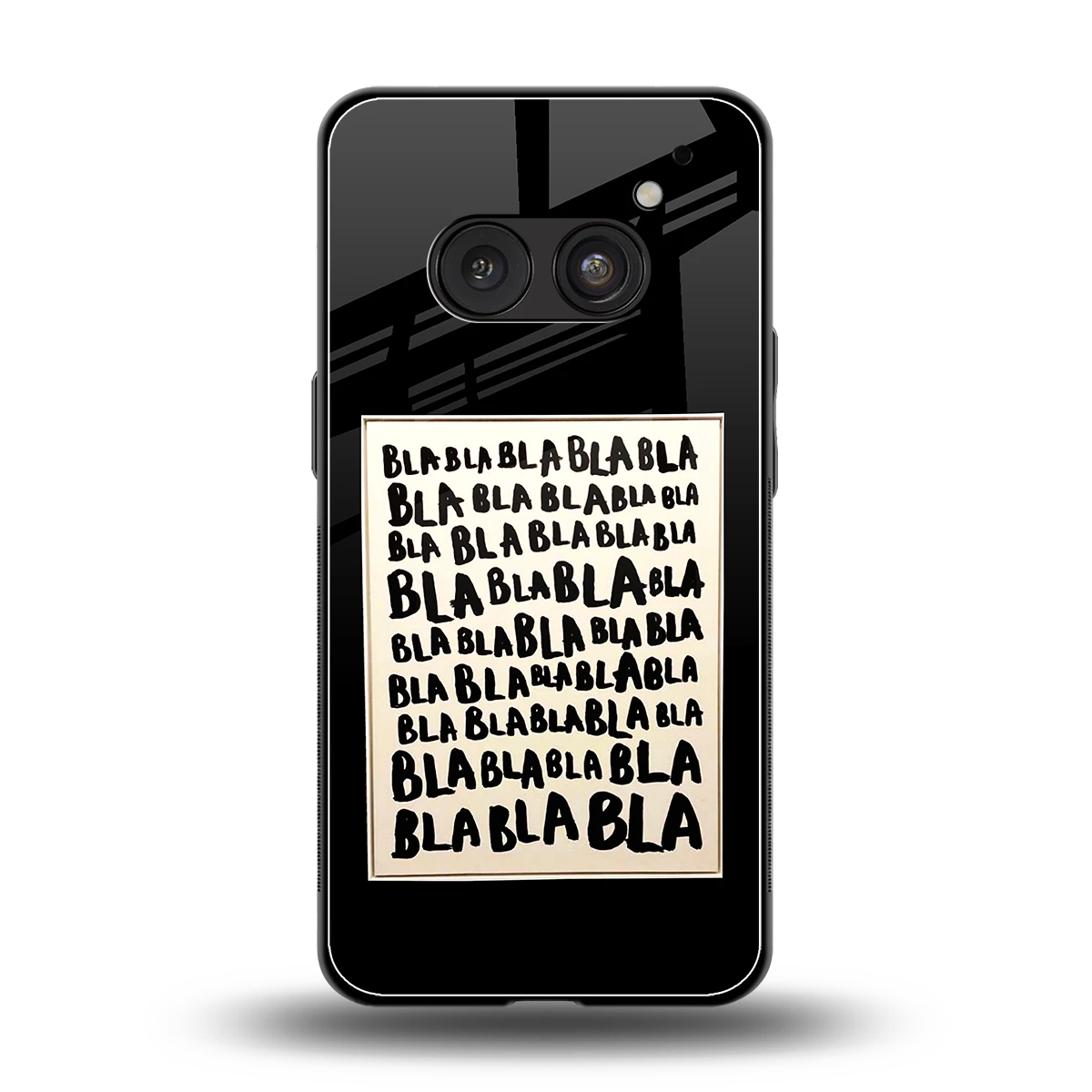 Bla Bla back phone cover | glass case for nothing phone 2a