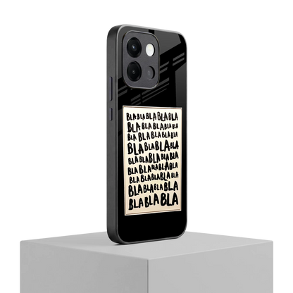 Bla Bla oneplus 13s mobile cover | shockproof glass phone case
