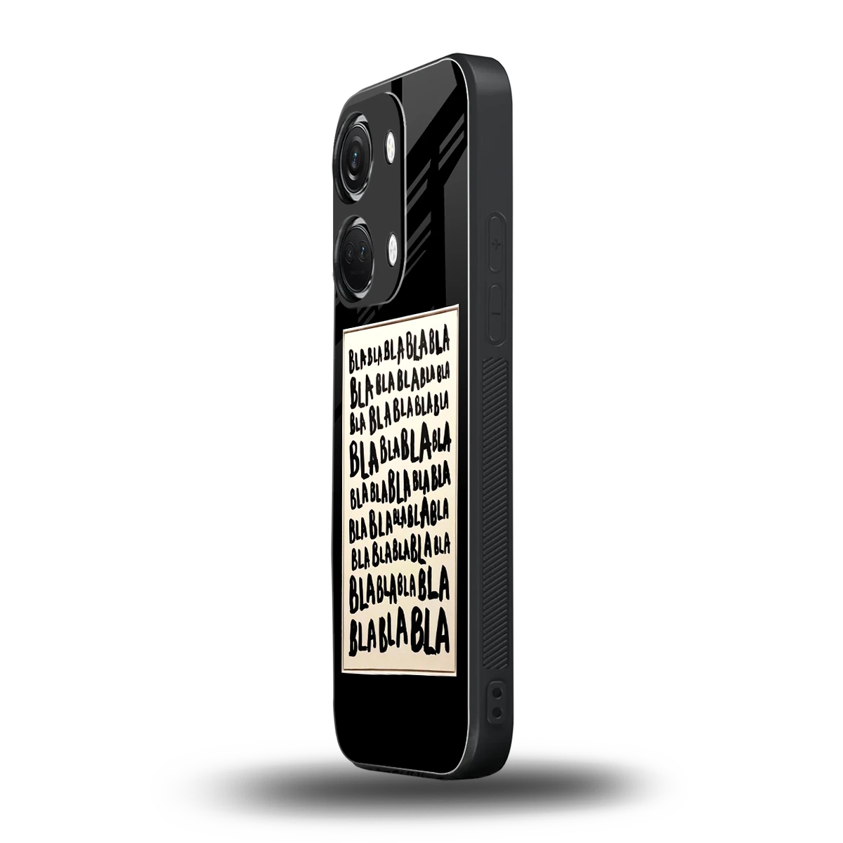 Bla Bla oneplus nord 3 mobile cover | shockproof glass phone case