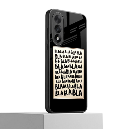 Bla Bla oneplus nord 5 mobile cover | shockproof glass phone case