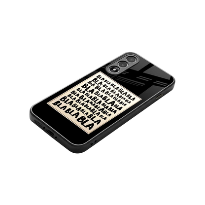 Bla Bla stylish phone case for oneplus nord 5 | glossy glass and slim fit