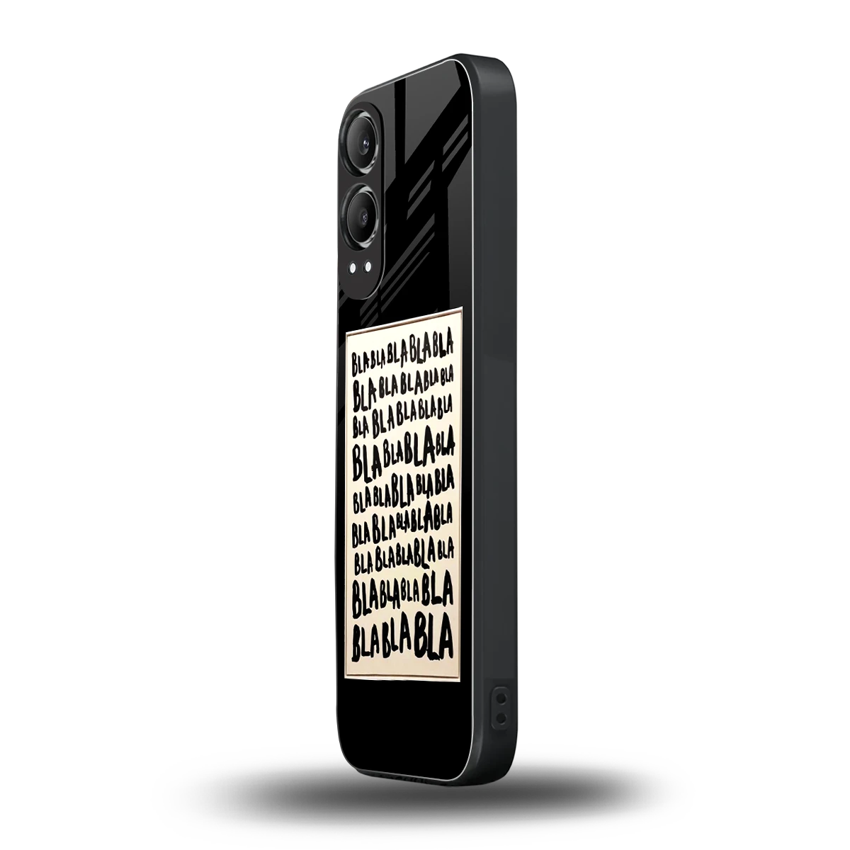 Bla Bla oneplus nord ce 4 lite mobile cover | shockproof glass phone case