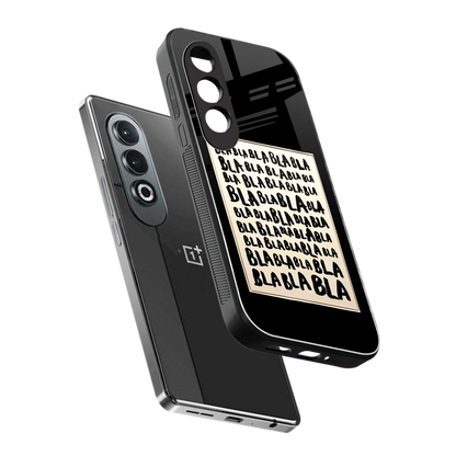 Bla Bla sleek oneplus nord ce 4 cover with tempered glass back and TPU edges