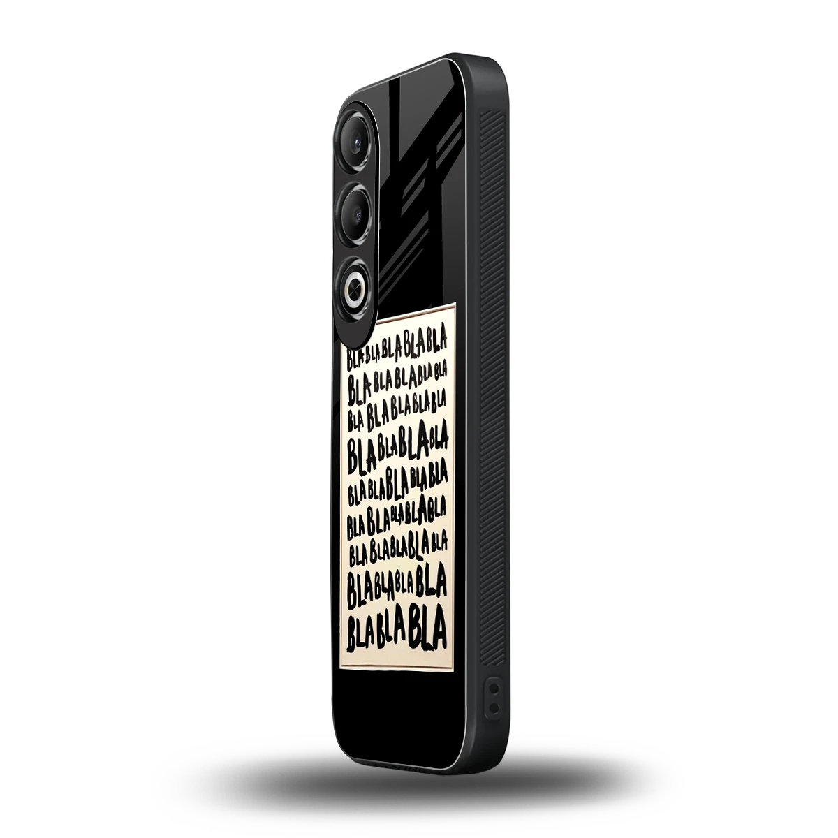 Bla Bla oneplus nord ce 4 mobile cover | shockproof glass phone case