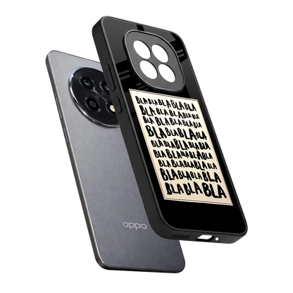 Bla Bla sleek oppo f29 pro 5g cover with tempered glass back and TPU edges