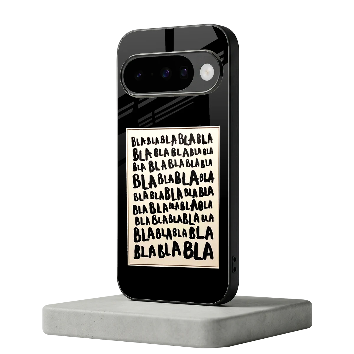 Bla Bla google pixel 10 mobile cover | shockproof glass phone case