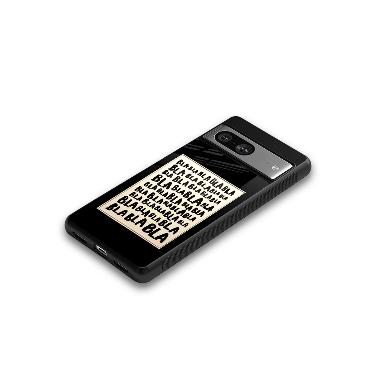 Bla Bla google pixel 8 mobile cover | shockproof glass phone case