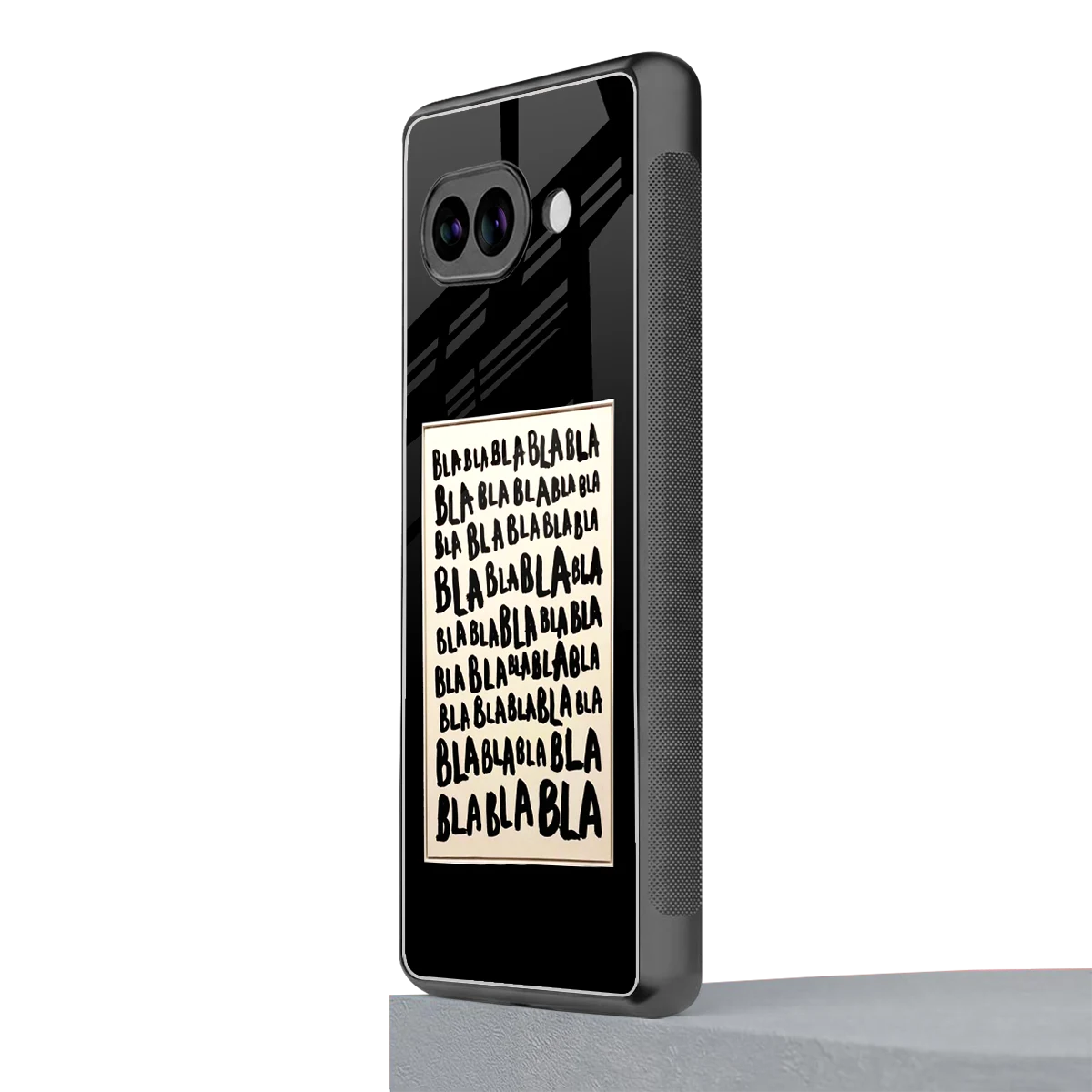 Bla Bla google pixel 10a mobile cover | shockproof glass phone case