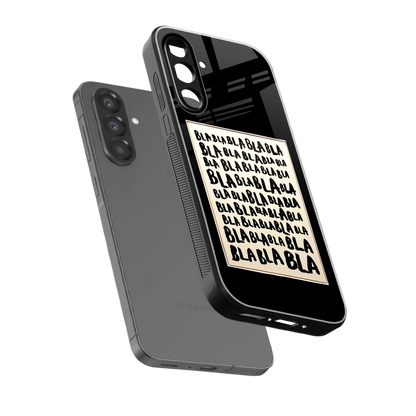Bla Bla sleek samsung galaxy a36 5g cover with tempered glass back and TPU edges