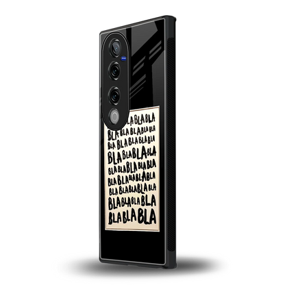 Bla Bla vivo v40 pro mobile cover | shockproof glass phone case