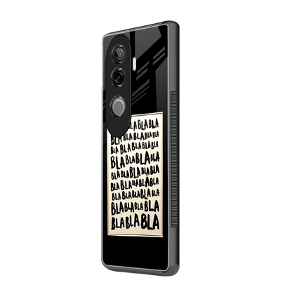 Bla Bla vivo v40e mobile cover | shockproof glass phone case