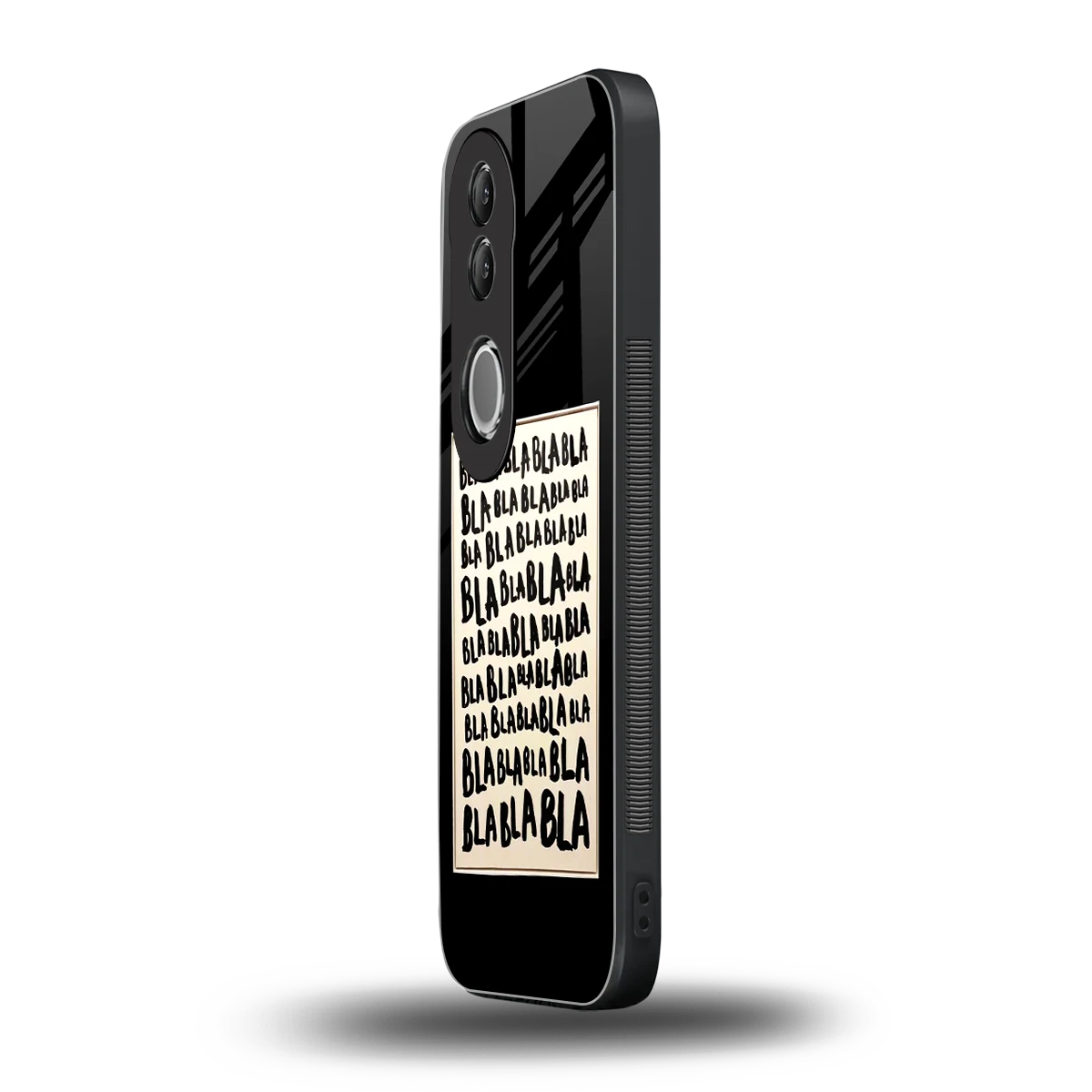 Bla Bla vivo v50 mobile cover | shockproof glass phone case