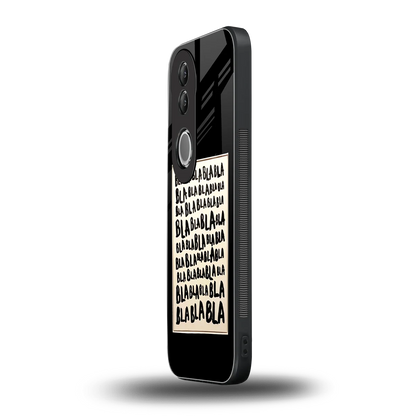 Bla Bla vivo v50 mobile cover | shockproof glass phone case