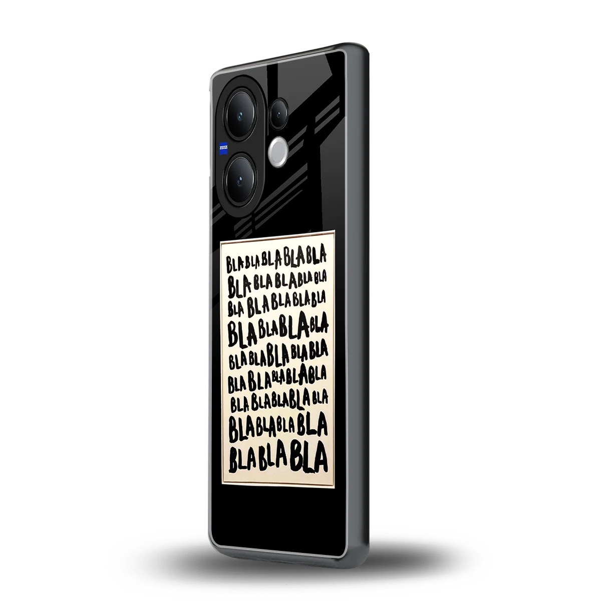 Bla Bla vivo v60 mobile cover | shockproof glass phone case