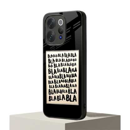 Bla Bla vivo v70 mobile cover | shockproof glass phone case