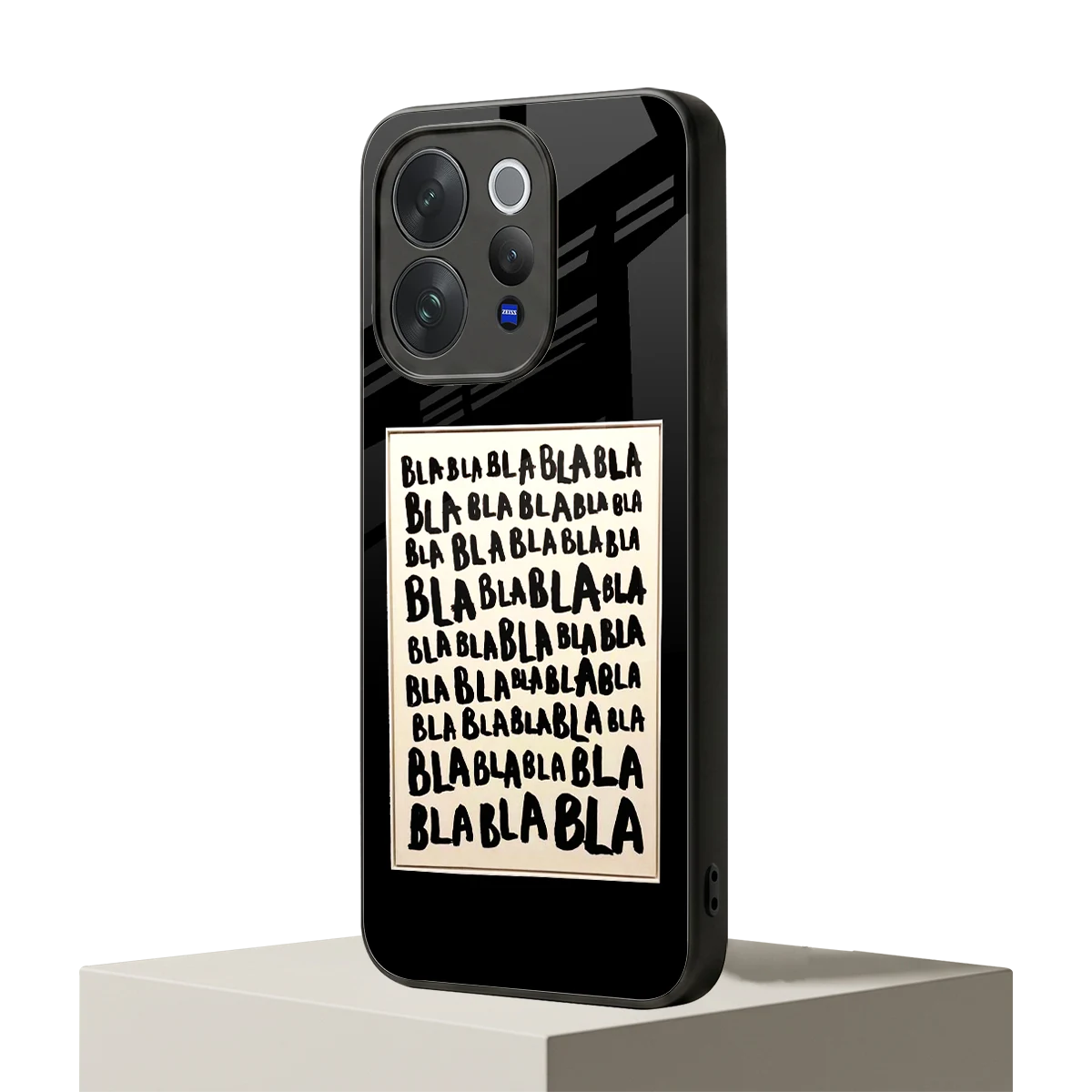 Bla Bla vivo v70 elite mobile cover | shockproof glass phone case