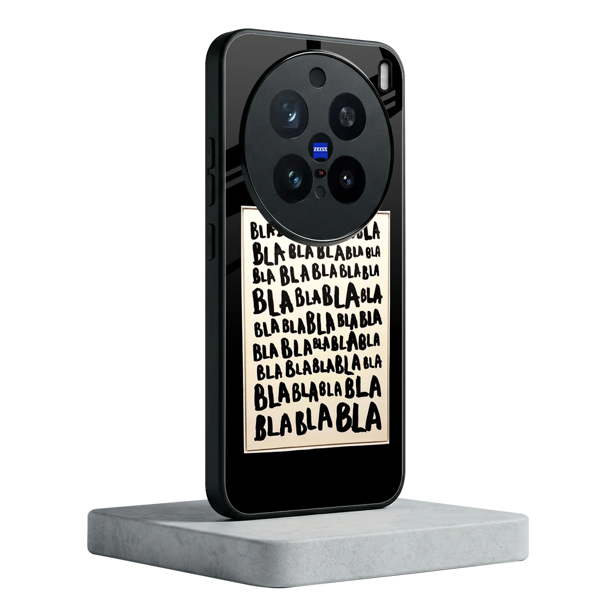 Bla Bla vivo x200 pro mobile cover | shockproof glass phone case