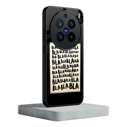 Bla Bla vivo x200 pro mobile cover | shockproof glass phone case