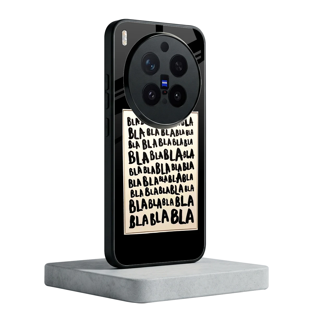 Bla Bla vivo x300 pro mobile cover | shockproof glass phone case