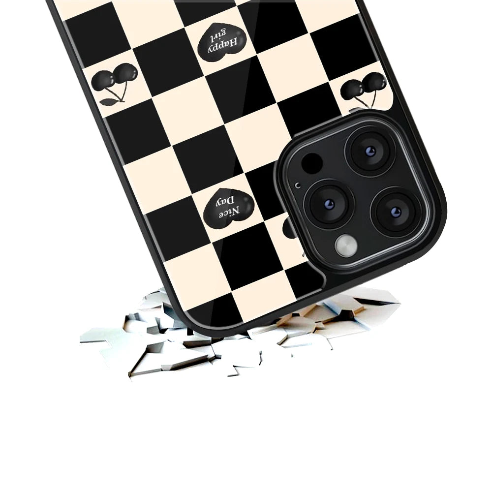 Durable Glass Back Mobile Case for iPhone, Samsung, OnePlus, Google Pixel, Redmi, Vivo, Oppo