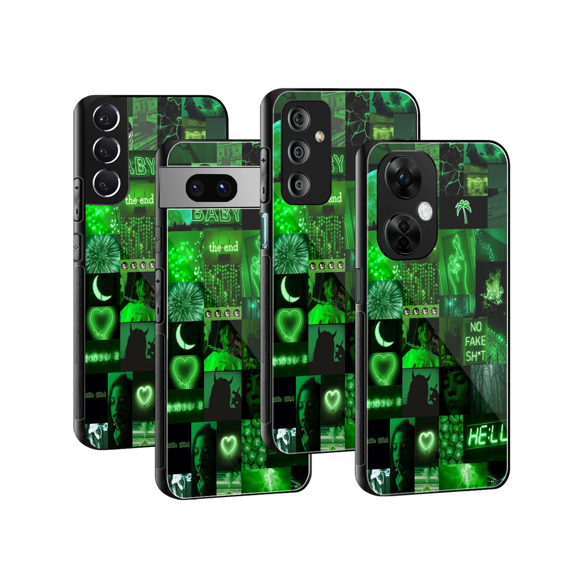 Stylish Glass Back Case for All Smartphones iPhone, Samsung, OnePlus, Pixel, Redmi, Oppo, Vivo, Motorola