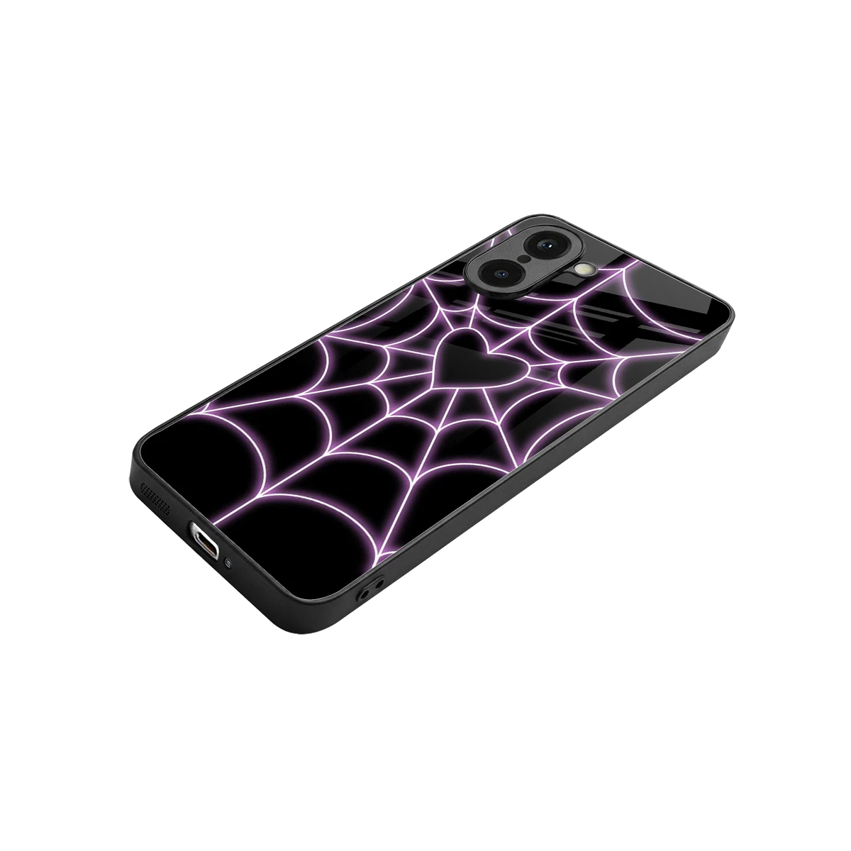 Black Jelly Bean stylish phone case for oneplus nord ce5 5g | glossy glass and slim fit