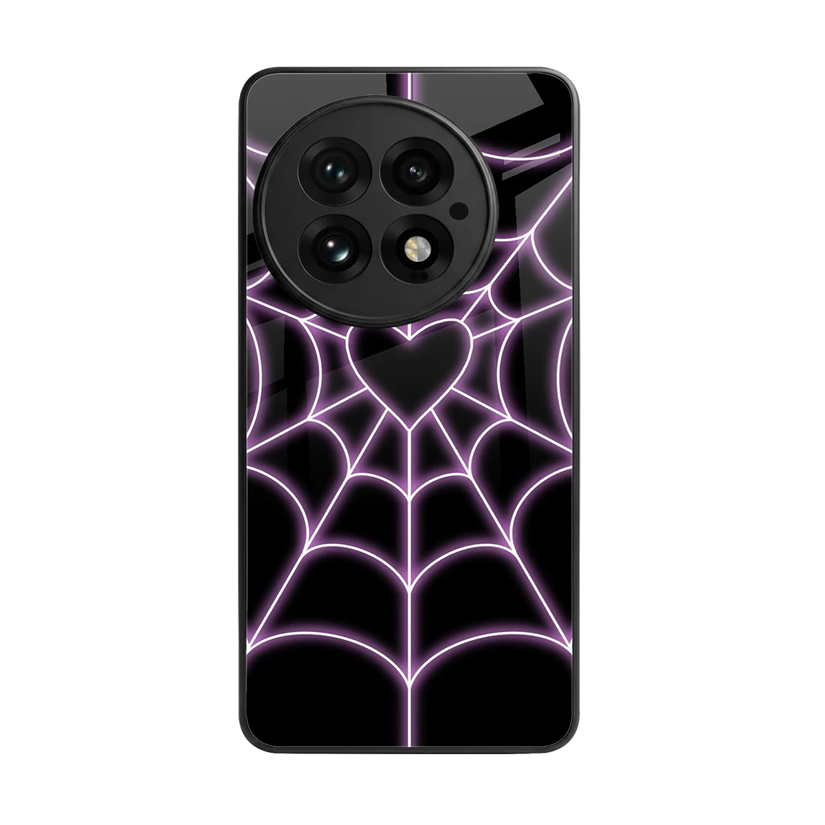 Black Jelly Bean back phone cover | glass case for oneplus 13