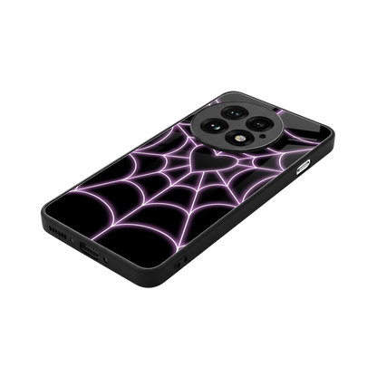 Black Jelly Bean stylish phone case for oneplus 13 | glossy glass and slim fit