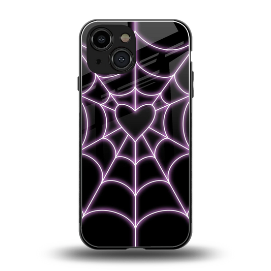 Black Jelly Bean back phone cover | glass case for iphone 13 mini