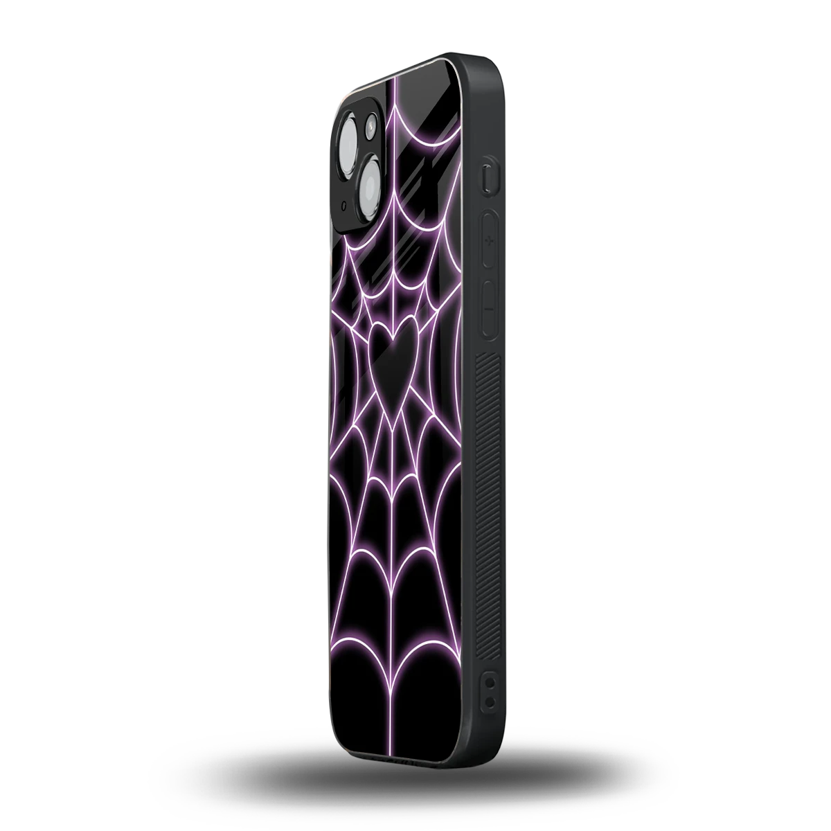 Black Jelly Bean iphone 13 mobile cover | shockproof glass phone case