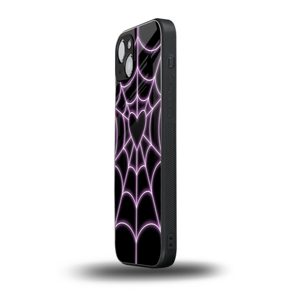 Black Jelly Bean iphone 15 plus mobile cover | shockproof glass phone case