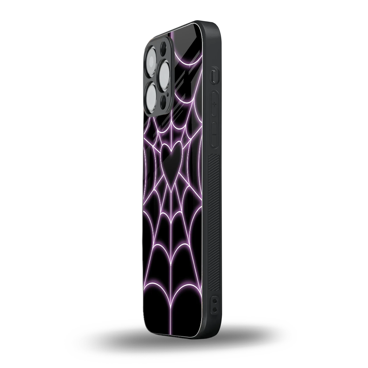 Black Jelly Bean iphone 15 pro max mobile cover | shockproof glass phone case