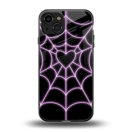 Black Jelly Bean back phone cover | glass case for iphone 15