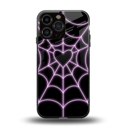 Black Jelly Bean back phone cover | glass case for iphone 16 pro max