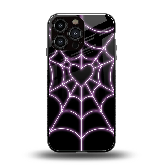 Black Jelly Bean back phone cover | glass case for iphone 16 pro max