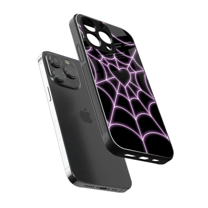 Black Jelly Bean sleek iphone 16 pro max cover with tempered glass back and TPU edges