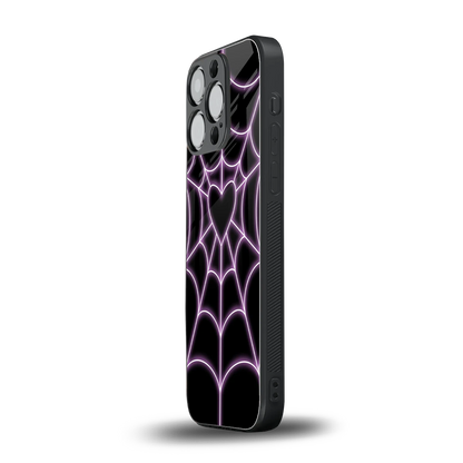 Black Jelly Bean iphone 16 pro mobile cover | shockproof glass phone case