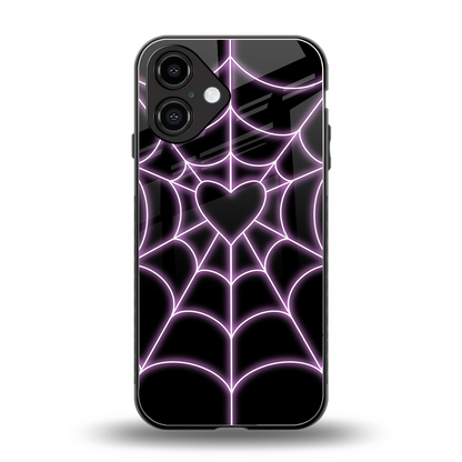 Black Jelly Bean Phone Case for Iphone 16 | Glass Case