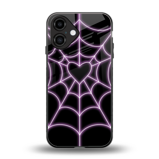Black Jelly Bean Phone Case for Iphone 16 | Glass Case