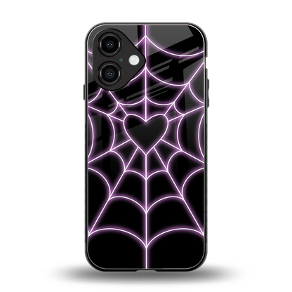 Black Jelly Bean back phone cover | glass case for iphone 16