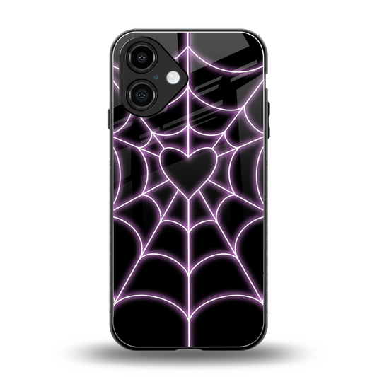 Black Jelly Bean back phone cover | glass case for iphone 16