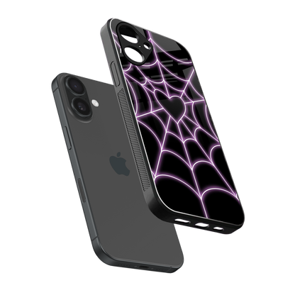 Black Jelly Bean Phone Case for Iphone 16 | Glass Case