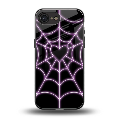 Black Jelly Bean back phone cover | glass case for iphone 17e