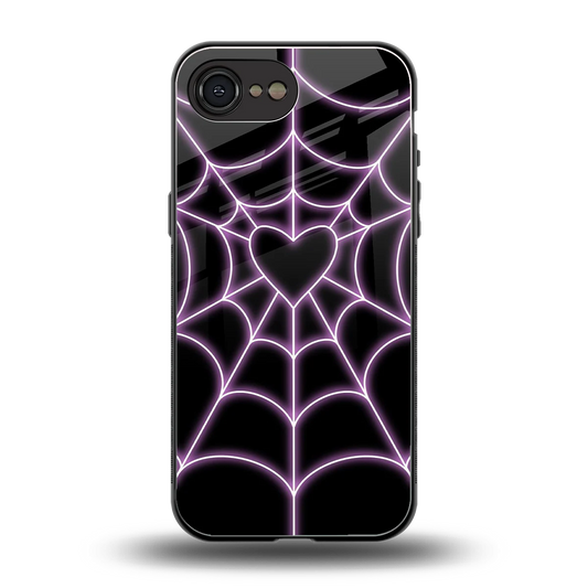 Black Jelly Bean back phone cover | glass case for iphone 17e