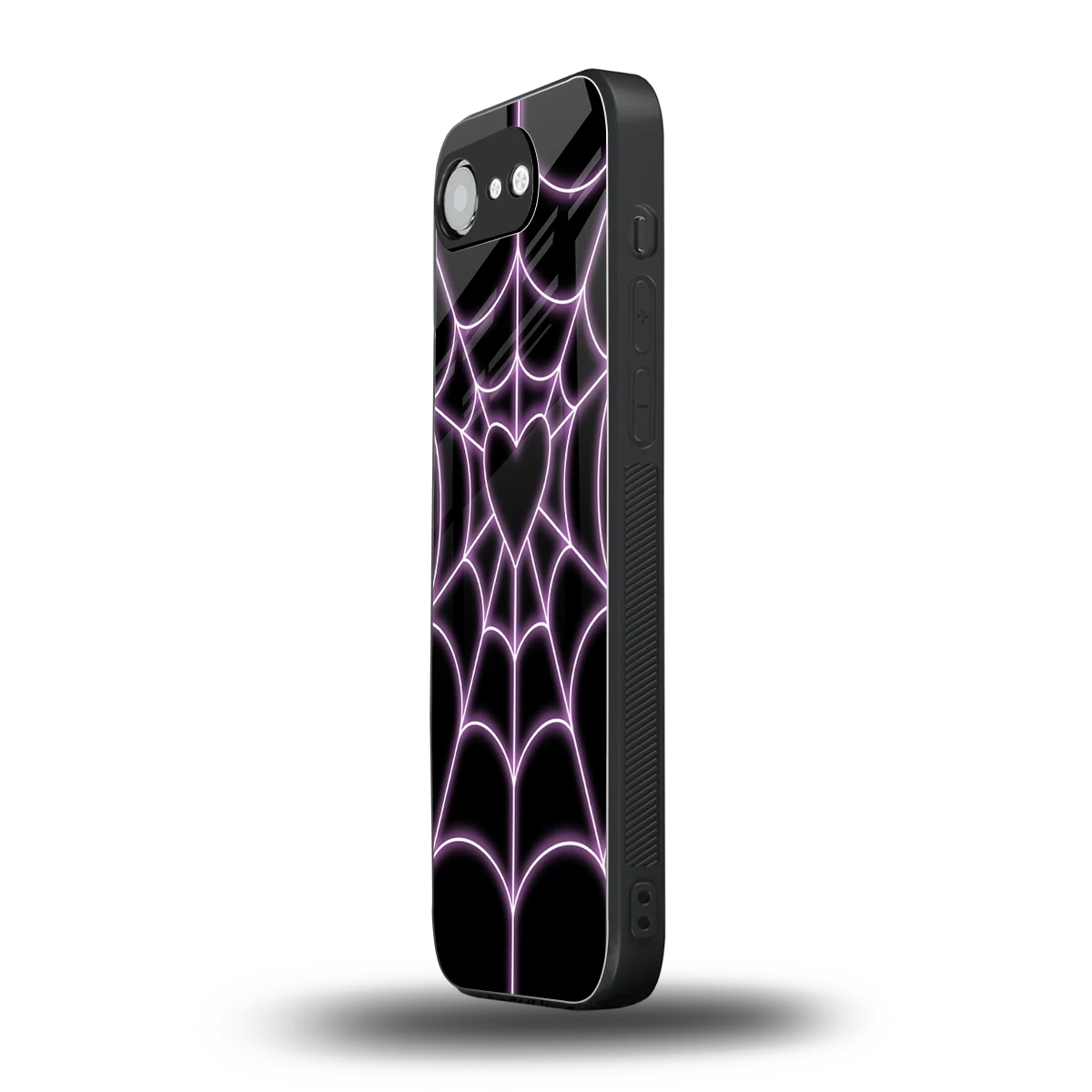 Black Jelly Bean iphone 17e mobile cover | shockproof glass phone case