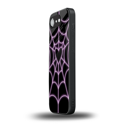 Black Jelly Bean iphone 17e mobile cover | shockproof glass phone case