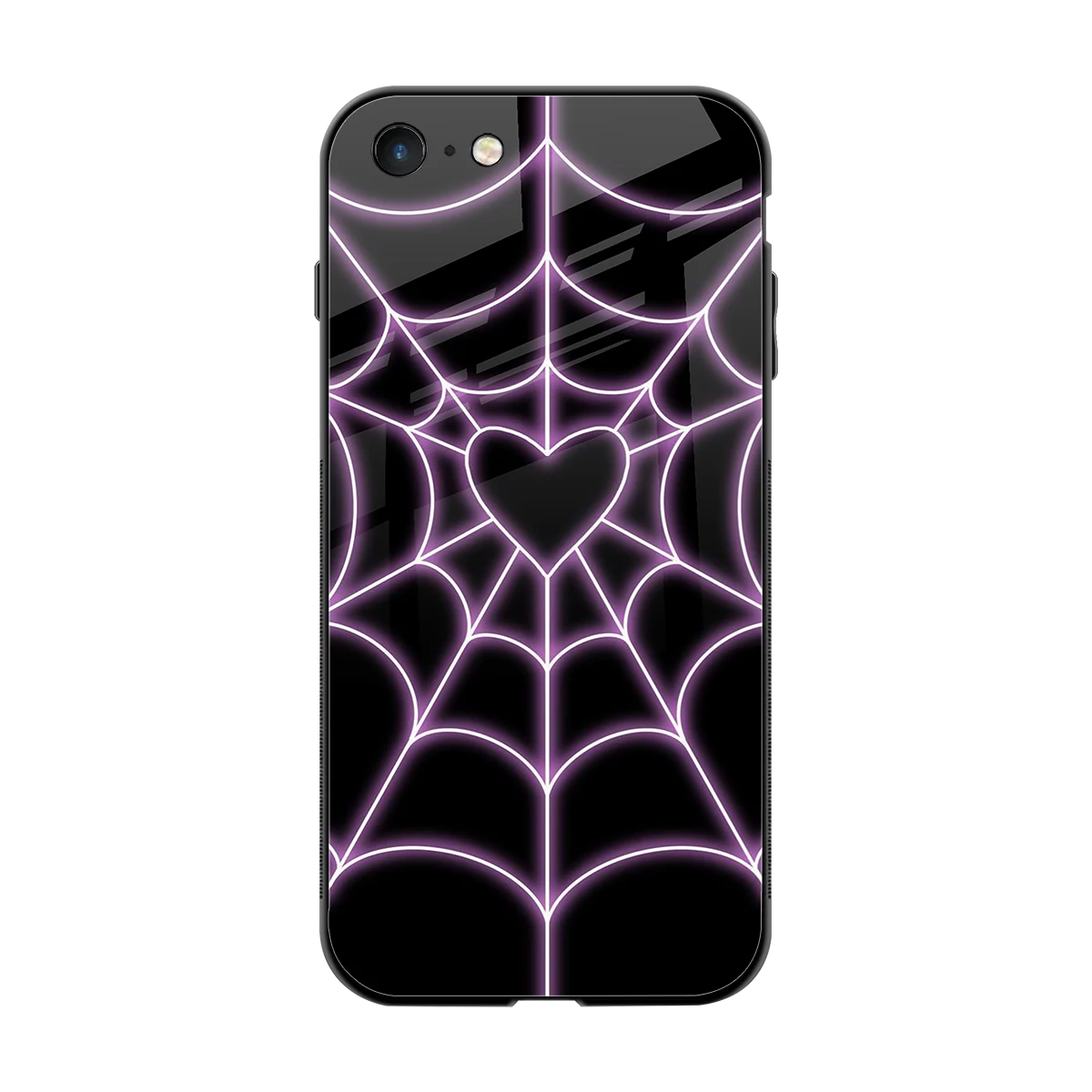 Black Jelly Bean back phone cover | glass case for iphone 7