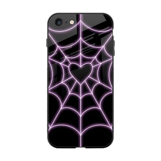 Black Jelly Bean back phone cover | glass case for iphone 8