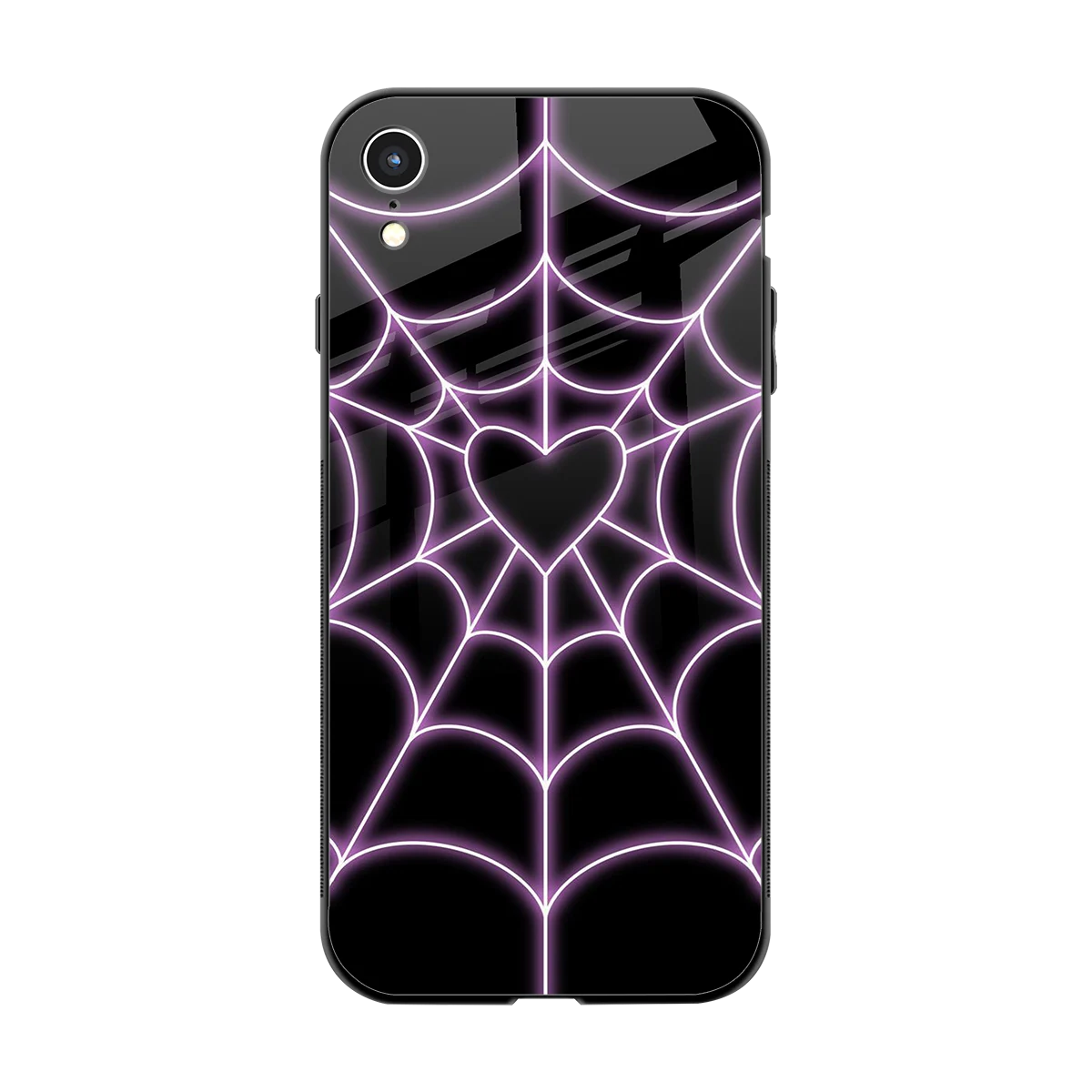 Black Jelly Bean back phone cover | glass case for iphone xr
