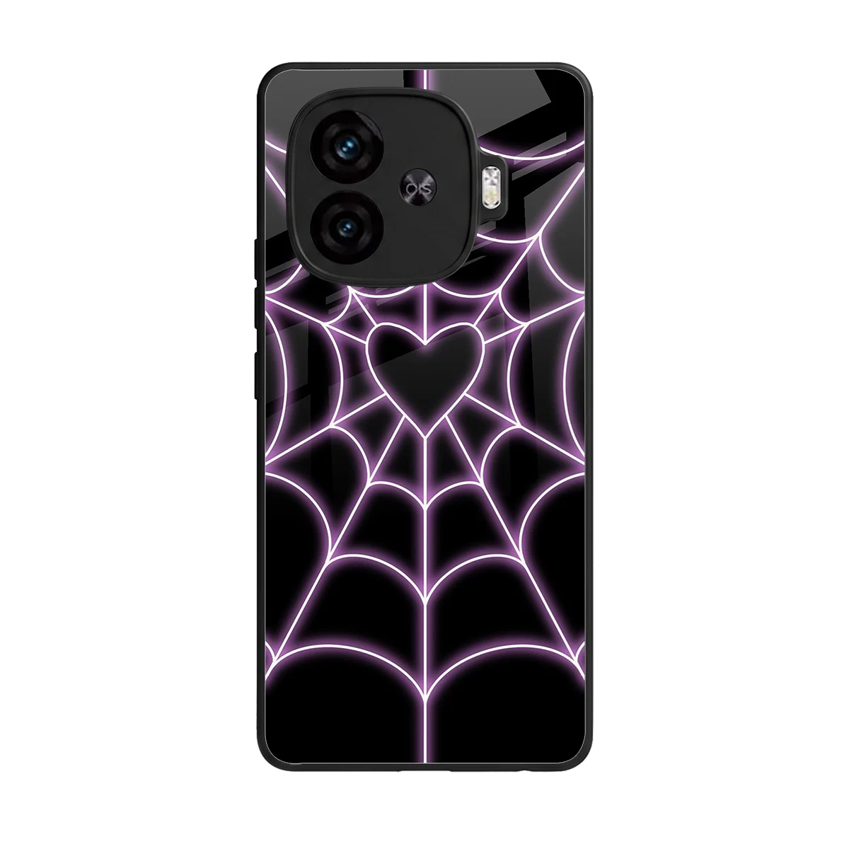 Black Jelly Bean back phone cover | glass case for iqoo neo 10r 5g